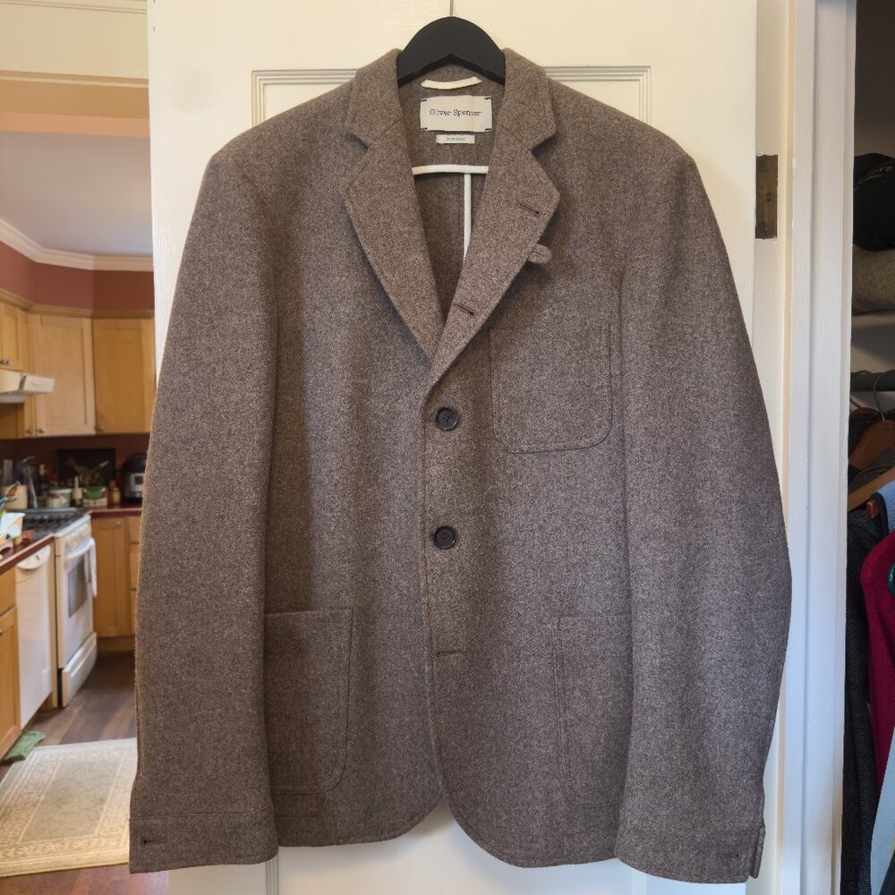Oliver Spencer Solms Wool Blazer